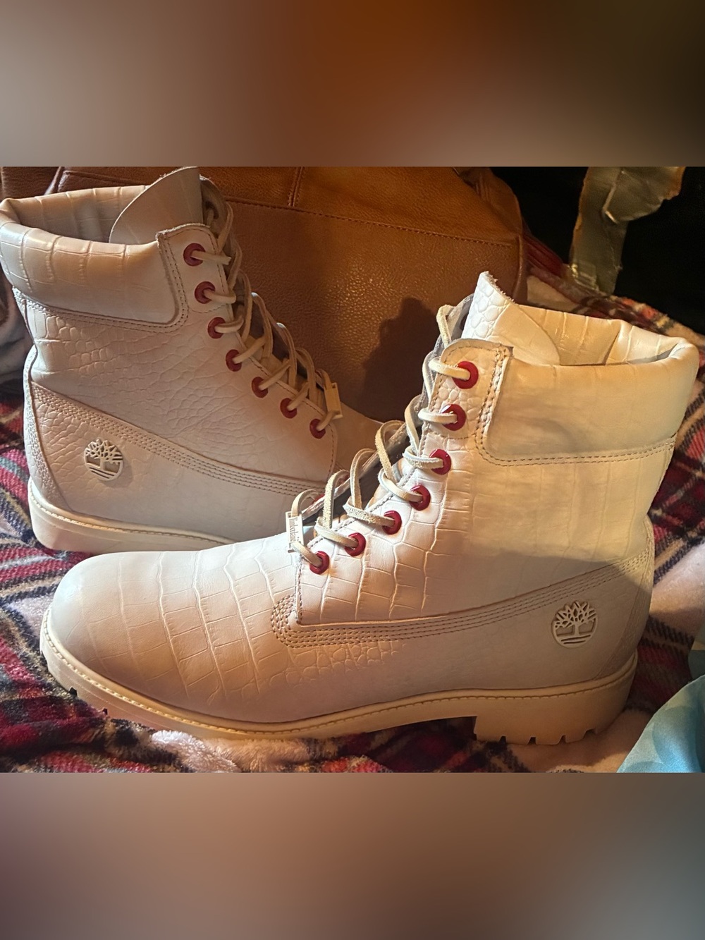 Limited edition Serpent leather Timberland’s